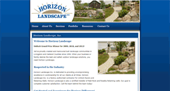 Desktop Screenshot of horizonlandscapeinc.com